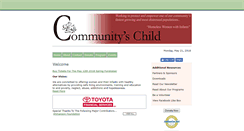 Desktop Screenshot of communityschild.org